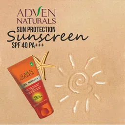 ADVEN SPF 40 PA+++ Sun Protection Cream- 100g-25
