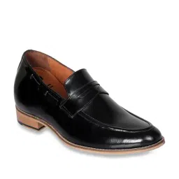 Celby Men's Height Increasing Black Casual Loafers-image-49