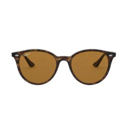 Ray-Ban 0RB4305 Polar Brown Polarized Highstreet Round Sunglasses - 53 mm-image-99