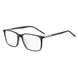 Hugo Grey Rectangular Optical Frames for Men-picture-9
