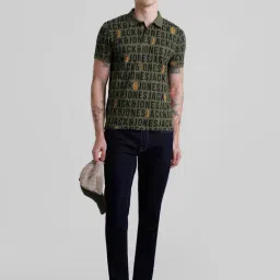 Jack & Jones Dark Blue Skinny Fit Low Rise Jeans-image-100