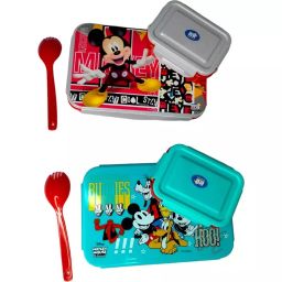 Fastgear 800 ml Plastic Leakproof Lunch Box for School, FG3350-image-58