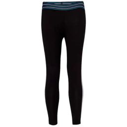 Jockey Kids Black & Blue Solid Leggings-image-76