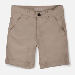 Gini & Jony Boys Beige Solid Bermuda-image-19