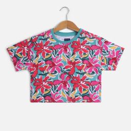 Allen Solly Kids Multicolor Printed T-Shirt-image-56