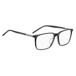 Hugo Grey Rectangular Optical Frames for Men image 2