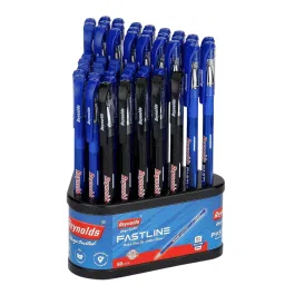 Reynolds 0.7 mm Fast Line Ball Pen Ultra Low Viscosity Ink Black (Pack of 50 )-image-27