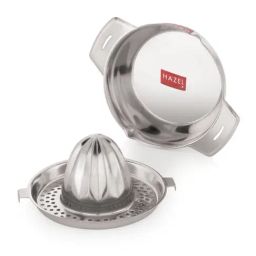 HAZEL Stainless Steel Hand Press Lemon & Orange Juicer-22