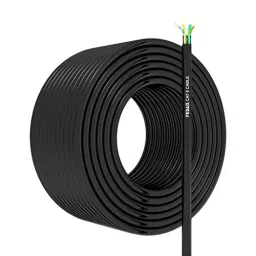 FEDUS Cat6 Cable Patch LAN Cable Black 150 m-19