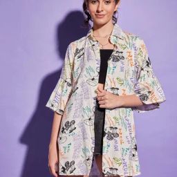 BUYNEWTREND White Printed Shirt-image-16