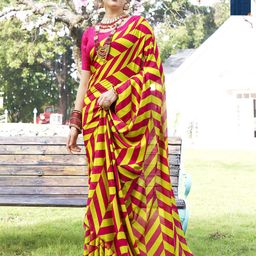 Anouk Rustic Poly Georgette Saree-picture-24