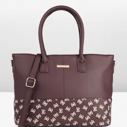 Caprese Printed Structured Shoulder Bag-28