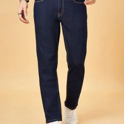 Sf Jeans By Pantaloons Blue Straight Fit Jeans-picture-10