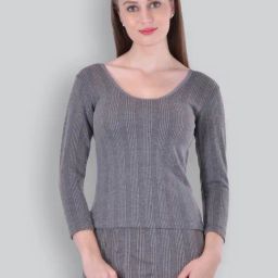 LUX Inferno Grey Striped Thermal Top-image-25