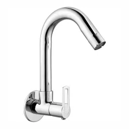 Fastgear Kubix Sink Tap Brass Chrome Finish Silver, FG1243-image-3