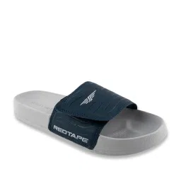 Red Tape Men's Navy Slides image 2