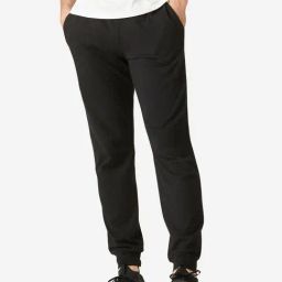 Domyos by Decathlon Black Slim Fit Sports Joggers-image-23