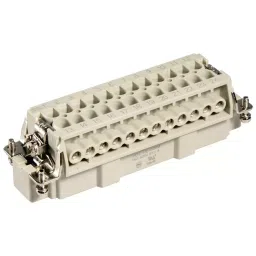 AMP - TE CONNECTIVITY INSERT, PLUG, 24POS, SCREW, HE-024-M-12
