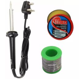 Fadman 3 In 1 Soldering Iron Kit Steel, Aluminium & Copper Corded 60 W-82