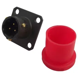 AMPHENOL LTD Circular MIL Spec Equivalent Connectors PLUG, PANEL, 3WAY, 62GB-12E08-33PN-26