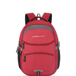 LAVIE SPORT Unisex Brand Logo Print Backpack-image-4