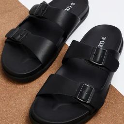 Code by Lifestyle Men's Black Casual Sandals-image-38