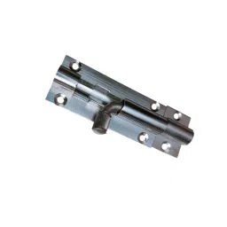 NNT Plain Tower Bolt 100 mm (4 inch) Bright Finish, PTB04 (Pack of 12)-16