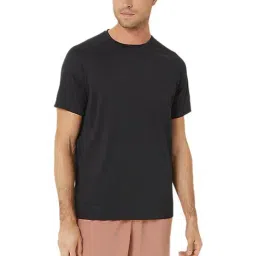 Asics Black Regular Fit Sports T-Shirt-image-100