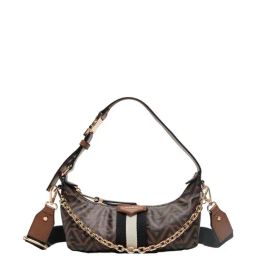 ALDO Brown Overflow Printed Small Shoulder Handbag-picture-0