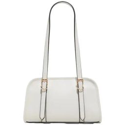 ALDO White Solid Medium Shoulder Handbag-image-79