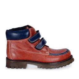 Carlo Romano Kids Red & Navy Casual Boots-image-68