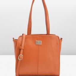 Caprese Solid Structured Shoulder Bag-25