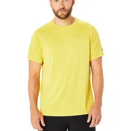 Asics Lemon Regular Fit Printed Sports T-Shirt-image-22