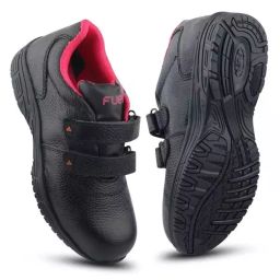 Fuel Steel Toe Safety Shoes Single Density Low Ankle Size UK 4 Black Model Gracy-image-52
