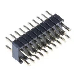 RS PRO 20 Way Pin Header 2 Row Straight, 2514337-28
