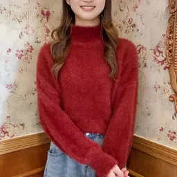 StyleCast Women Pullover with Fuzzy Detail-image-37