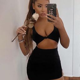 LULU & SKY Women Bodycon Mini Dress-image-77