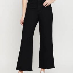 Cantabil Black Regular Fit Mid Rise Jeans-image-22