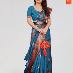 Moda Rapido Bandhani Zari Saree-picture-11