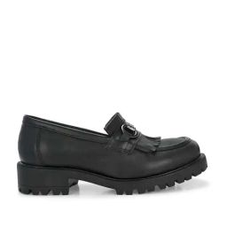 Carlo Romano Women's Black Casual Loafers-picture-26