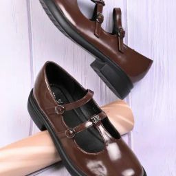Jove Women's Coffee Mary Jane Shoes-image-27