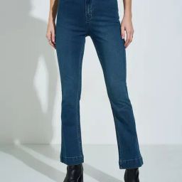 Sf Jeans By Pantaloons Blue Flare Fit Jeans-image-33