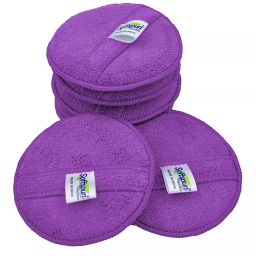 Softspun 40x40 cm 340 GSM Purple Polishing Pad Pack of 6 Pcs-image-57
