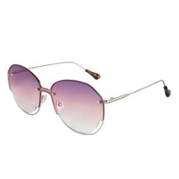 Giordano Purple Square Sunglasses for Women-image-40