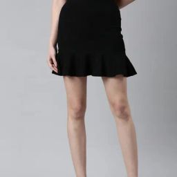SHOWOFF Black Mini Skirt-image-111