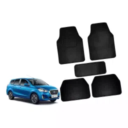 Auto Pearl CMBK48 Polyester Standard Mat for Datsun Go+ (Black)-14