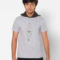 TeenTrums Boys Grey Textured Sweatshirt-image-30