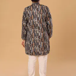 The Mini Trunk Boys Printed Regular Kurta with Trousers image 2