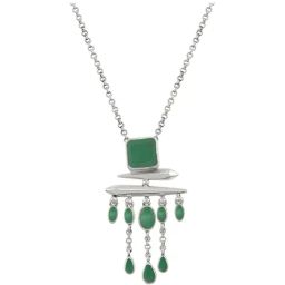 Tribe Amrapali 92.5 Sterling Silver Necklace-image-90