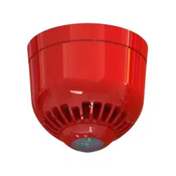 Klaxon Sonos Pulse Series Red Flashing Beacon, 17-60 V, Wall Mount, LED Bulb, ESD-5007-picture-21